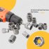Impact Bolt   Nut Remover Set  14Pcs Bolt Extractor Tool Set With Hex Adapter Nut Remover  Chromium Molybdenum Steel Bolt Extractor Tool Set 14 piece nut remova