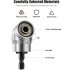Impact Grade 105 Degree Angle Socket Adapter Power Hand Tool Part Driver Extension Set Drill Bit Power Socket Screwdriver Set Holder Adapter Silver