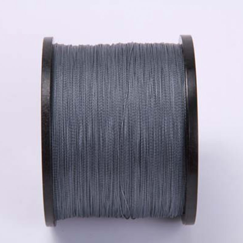 Imported Material 4 Series 300M 8 Series 300M Dyneema Fishing Line Braided Wire Bite Resistant String gray_4 series 300 meters 30LB