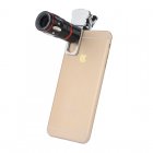 Improve your Smartphone   s camera abilities with this versatile 4 in 1 lens kit coming with X10 Telescopic  Fisheye  Macro and Wide Angle Lens