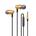 In-ear Headset Wire-controlled Smart Call Earphone with Microphone