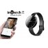 InWatch Pi Bluetooth Watch features a Sapphire Material Screen  Time Display  Calls and Messages Reminder 