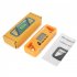 Inclinometer Angle Finder Level Digital Protractor Magnetic 90 Degree Goniometer Orange
