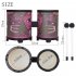 Indian Decal Bongo Drum With 2 Pcs Drumsticks Photo Color