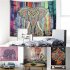 Indian Decor Mandala Tapestry Wall Hanging Hippie Throw Bohemian Dorm Bedspread Table Cloth Curtain 150   130cmU5HF