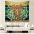 Indian Decor Mandala Tapestry Wall Hanging Hippie Throw Bohemian Dorm Bedspread Table Cloth Curtain 150   130cmBMYJ