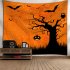 Indian Tapestry Wall Hangings Fun Halloween Pumpkins Home Decor Tapestries 18 150 130