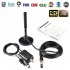 Indoor Antenna TV Digital Receptor Signal Amplificador TV Radio Antena Interior DVB T Stick Converter black