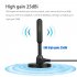 Indoor Antenna TV Digital Receptor Signal Amplificador TV Radio Antena Interior DVB T Stick Converter black