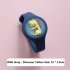 Indoor Cartoon Anti Mosquito Repellent Bracelets Baby Infant Children Luminous Hand Ring Dinosaur yellow