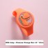 Indoor Cartoon Anti Mosquito Repellent Bracelets Baby Infant Children Luminous Hand Ring Dinosaur orange