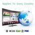 Indoor Free TV Surf Radius Antena Digital HDTV Cable TV Fox Antenna DVB T T2 VHF UHF TVSurf Antenas Receiver