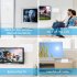 Indoor Free TV Surf Radius Antena Digital HDTV Cable TV Fox Antenna DVB T T2 VHF UHF TVSurf Antenas Receiver White