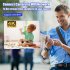 Indoor Wireless Security Camera With Alarm Clock Motion Detection Night Vision Camera 4K WIFI HD Security Smart Camera Y9