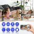 Indoor Wireless Security Camera With Alarm Clock Motion Detection Night Vision Camera 4K WIFI HD Security Smart Camera Y9