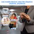 Indoor Wireless Security Camera With Alarm Clock Motion Detection Night Vision Camera 4K WIFI HD Security Smart Camera Y9