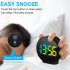 Indoor Wireless Security Camera With Alarm Clock Motion Detection Night Vision Camera 4K WIFI HD Security Smart Camera Y9
