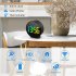Indoor Wireless Security Camera With Alarm Clock Motion Detection Night Vision Camera 4K WIFI HD Security Smart Camera Y9