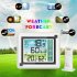 Indoor outdoor Wireless Thermometer Large Colorful Screen Temperature Humidity Monitor Weather Station Clock single