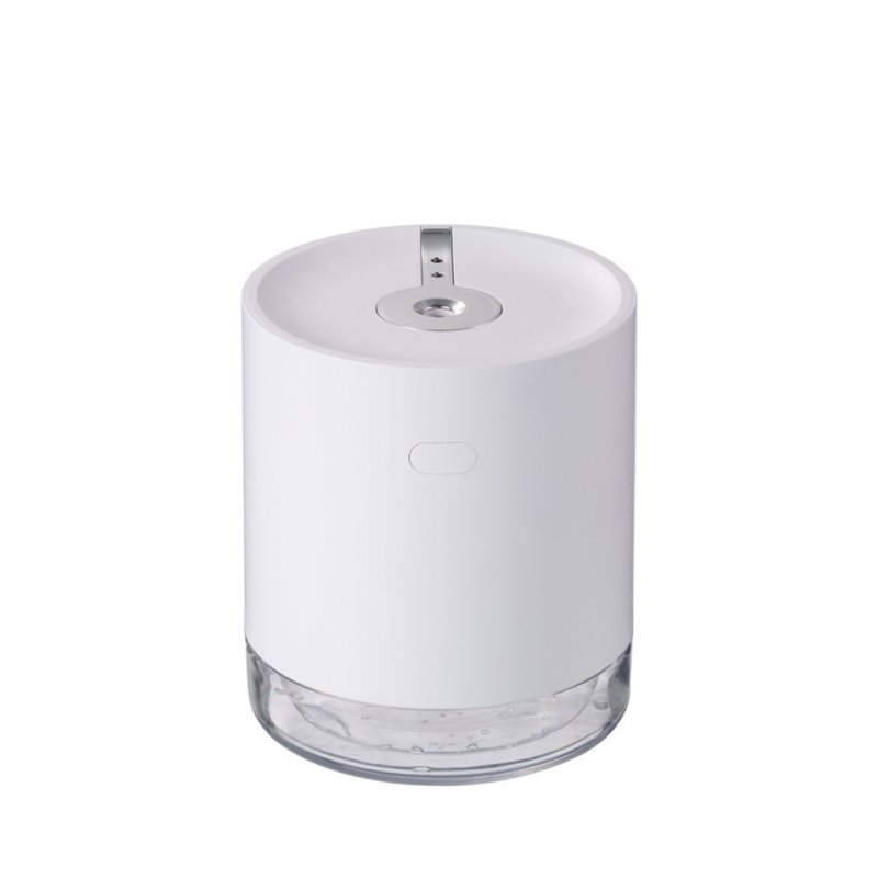 Induction Sprayer Air Humidifier Portable USB Charging Contact Free Mist Maker white