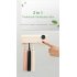 Induction Toothbrush Holder with UV Light Sterilizer Box Toothbrush Cleaner Toothpaste Dispenser white