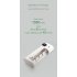 Induction Toothbrush Holder with UV Light Sterilizer Box Toothbrush Cleaner Toothpaste Dispenser white