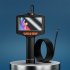 Industrial Endoscope Camera 4 3inch LCD Screen 1080P HD Digital Endoscope Camera IP67 Waterproof Camera Dual lens 10 meters