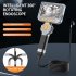Industrial Endoscope Camera Dual Direction Rotating Camera With 5 0  IPS Screen 6 LED Lights IP67 Waterproof 1080P HD Snake Camera Pipe Sewer Inspection Camera 