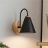 Industrial Style Retro Wall Lamp  Downward Lampshade LED Wall Light  90 260V E27 Socket Wall Sconce For Bedroom Bedside  Bathroom  Kitchen  Living Room White