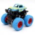 Inertia Shockproof Four wheel Drive SUV Baby Child Boy Simulation Vehicle Model Car Anti Crash Toy blue