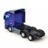 Inertial Container Trailer Truck Toys 1 64 Alloy Container Car Model Pull Back Car Toy for Gift Collection