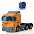 Inertial Container Trailer Truck Toys 1 64 Alloy Container Car Model Pull Back Car Toy for Gift Collection
