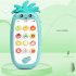 Infant Newborn Baby Simulation Plastic Music Mobile Phone Toy Early Education Gift green