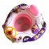 Inflatable Boat With Float Seat Steering Wheel Enlarged Thickened Infant Swimming Ring Pool Float pink Police boat  12 5kg 