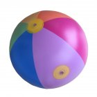 Inflatable Kids Sprinkler Toy Kdis Rainbow Ball Water Balloon Toy For Outdoor Backyard Lawn Beach Swimming Pool as picture show