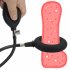Inflatable Penis Ring Cock Rings Male Scrotum Bondage Stretcher Delayed Ejaculation Long Lasting Stronger Strechy Adult Sex Toys For Couples Men Erection Enhanc