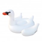 US Inflatable Swan Pool Float for Outdoor Swimming Pool Part Raft for Kids <span style='color:#F7840C'>Adults</span>