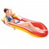 Inflatable Water Sofa PVC Floating Bed Foldable Backrest Floating Row for Summer Outdoor Swimming Beach 150 75 noble blue 150 75cm