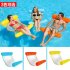 Inflatable Water Sofa Floating Bed Foldable Backrest Floating Row Netted Hammock Cherry pink 116 73cm  environmental mesh 