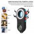 Infrared Detector Anti sneak Anti eavesdropping Multi functional Vibration Alarm Compass Detector For Hotel Red