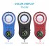 Infrared Detector Anti sneak Anti eavesdropping Multi functional Vibration Alarm Compass Detector For Hotel Red