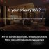 Infrared Detector Anti sneak Anti eavesdropping Multi functional Vibration Alarm Compass Detector For Hotel Blue