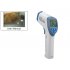 Infrared Non Contact Body Thermometer LCD Display Store 32 Readings blue