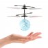 Infrared Sensor Discolor Flying Balls for Kids Hand Induced Flight  RC Flying Ball Drone Helicopter for Teenager with Remote Controller