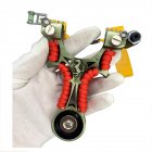 Infrared Slingshot Flat Rubber Band Strong Magnetic Handle Catapult For Outdoor Sports Entertainment as picture show