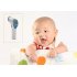 Infrared Thermometer can measure temperatures of people and objects in either Fahrenheit or Centigrade and has a LCD screen to display readings clearly