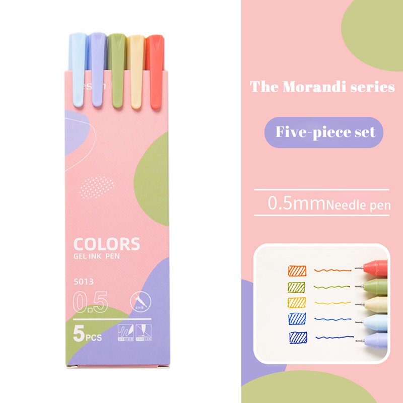 Ink Pens 0.5mm Extra Fine Point Super Quick Drying Gel Pens Office Students School Art Supplies