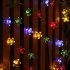 Innoo Tech Solar String Lights Outdoor Flower Garden Light 21ft 50 LED Multi Color Blossom Lighting for Christmas  Garden Indoor Wedding Party Decoration Patio 