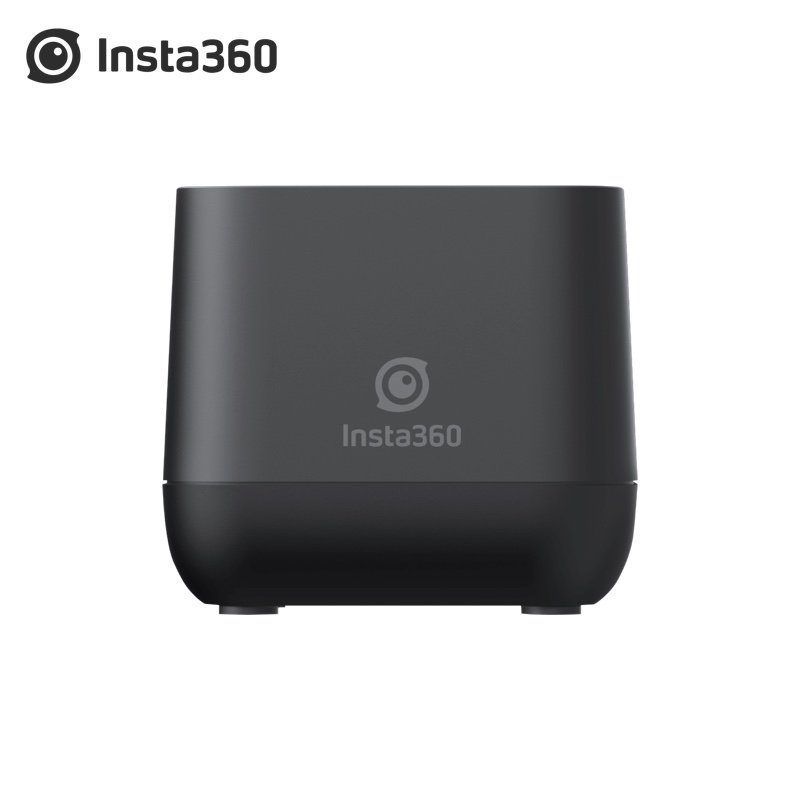 Insta360 ONE X Battery Charger Hub Panoramic Camera 9V 2A 60 Minutes Fast Charging black