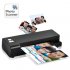 Instantly convert all your traditional photos into digital files with the Easy Feed One Touch Photo and Business Card Scanner  Fast  easy  and efficient   